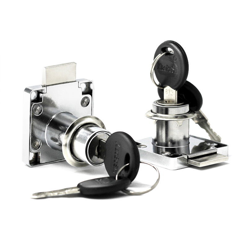 Furniture Hardware Locks - ^Drawer Locks with 2 Keys Cabinet