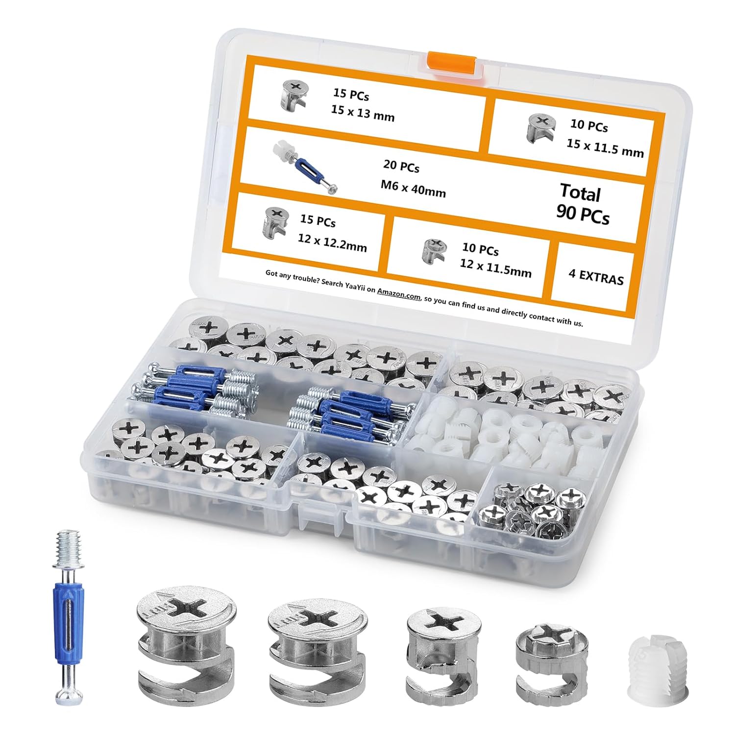 Furniture Hardware Ikea - 90 Pcs Furniture Cam Locks with