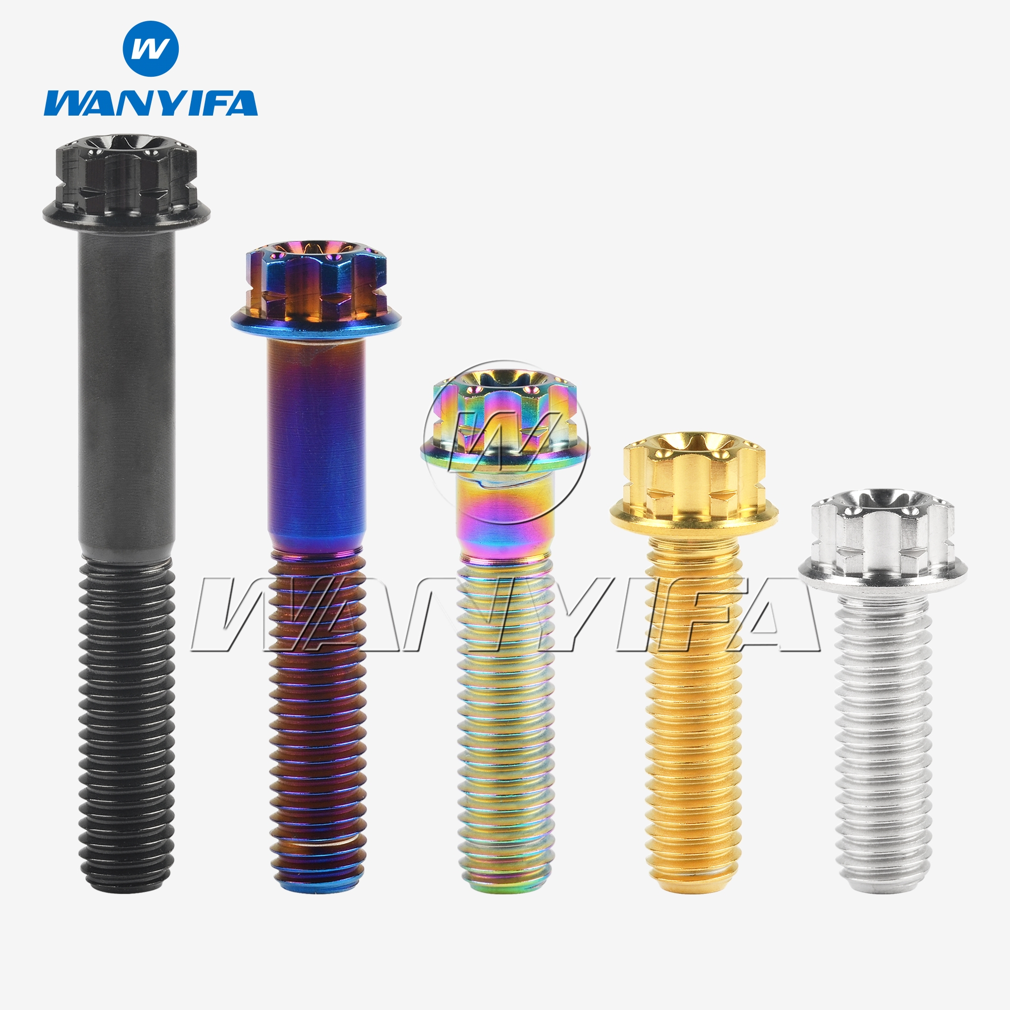 Barrel Bolt Slide - Wanyifa Titanium Ti Bolt M10x15 20