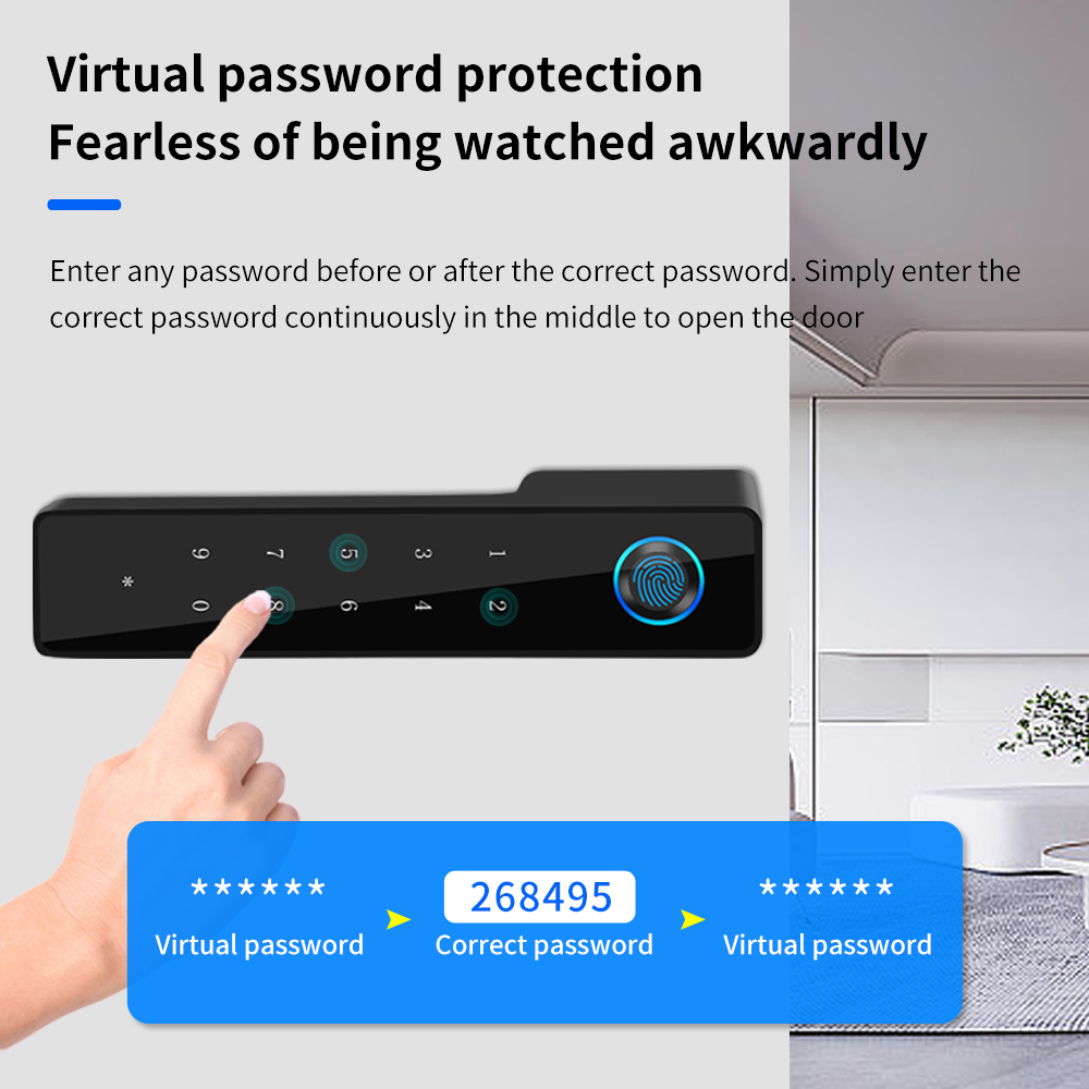 Minimalist Electronic Fingerpr - Furniture Hardware Locks incelemesi ve fiyatı