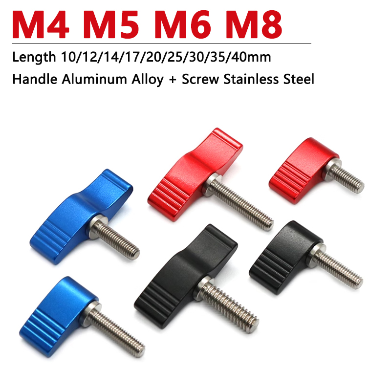 1pc M4 M5 M6 M8 Thumb Screws L - Barrel Bolt Slide incelemesi ve fiyatı