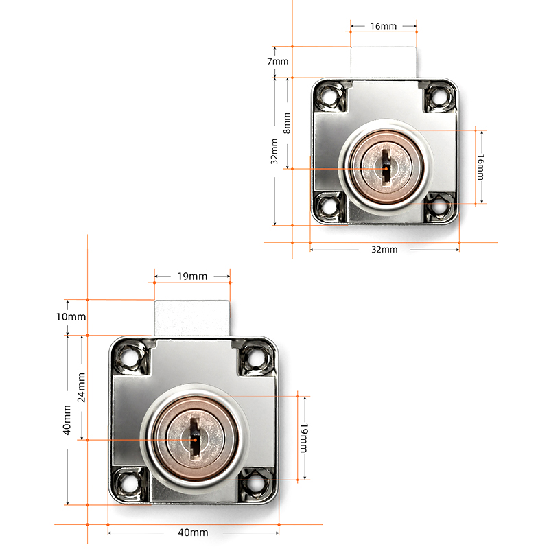 ^Drawer Locks with 2 Keys Cabi - Furniture Hardware Locks incelemesi ve fiyatı
