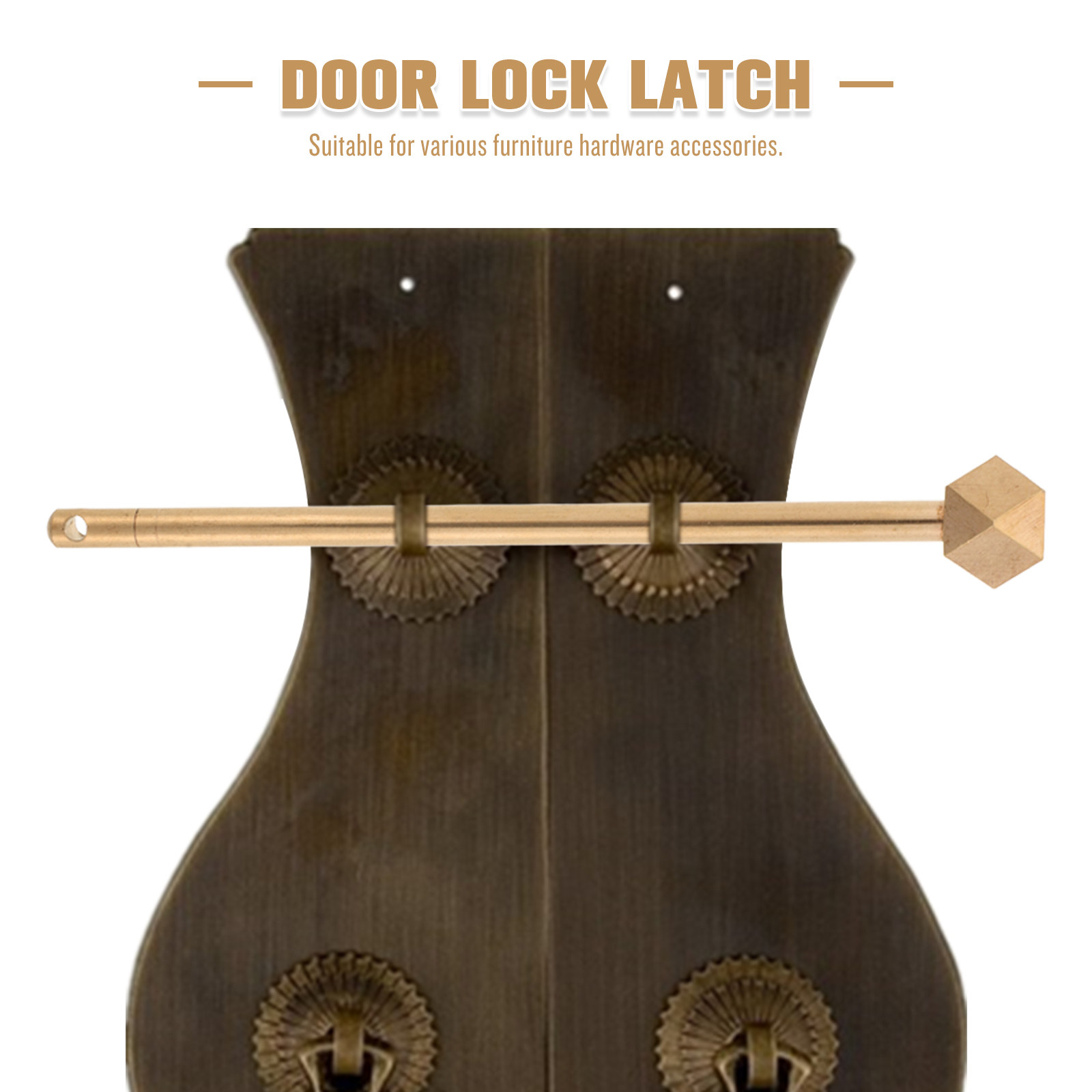 Brass Cabinet Key Locking Pin  - Furniture Hardware Locks incelemesi ve fiyatı