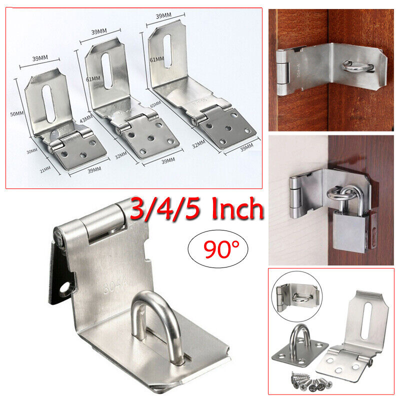 90 Degree Padlock Hasp Door Cl - Barrel Bolt Slide incelemesi ve fiyatı