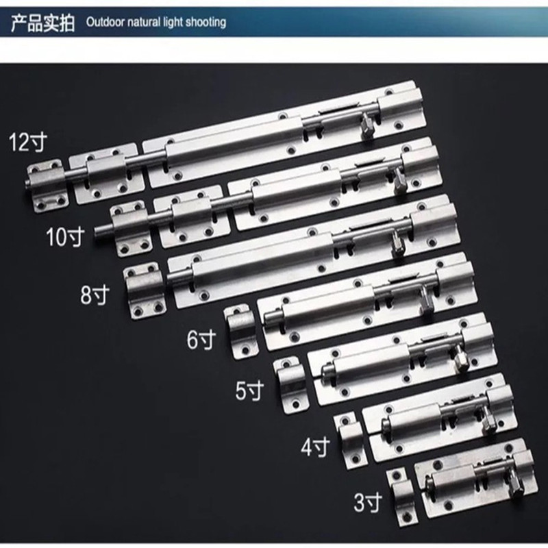 1Pc 3/4/5 Inch Long Silver Sta - Barrel Bolt Slide incelemesi ve fiyatı