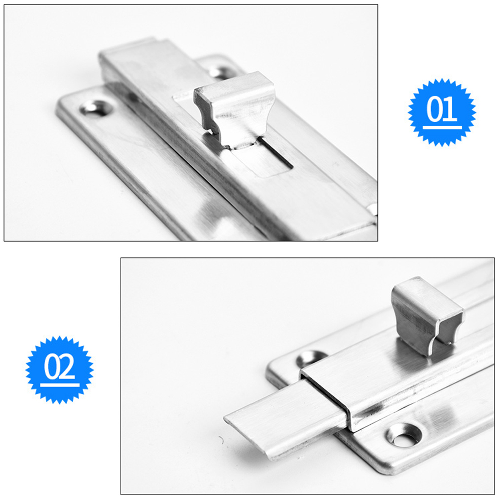 1pc Stainless Steel Double-end - Barrel Bolt Slide incelemesi ve fiyatı