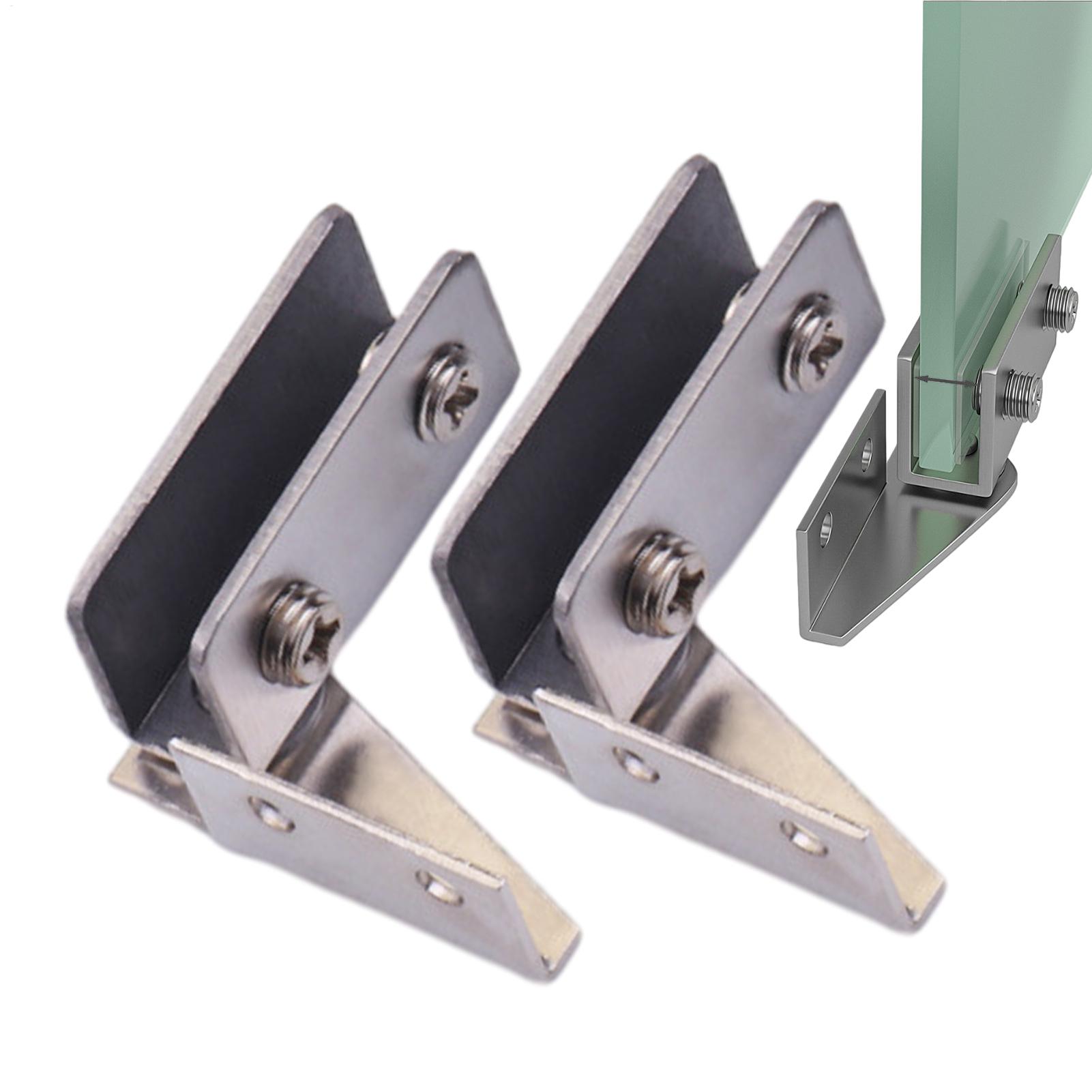 2pcs Non-Perforated Glass Door - Furniture Rotating Hardware incelemesi ve fiyatı