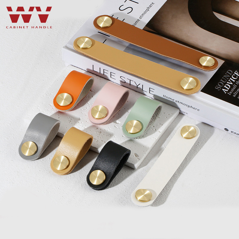 WV Cowhide Leather Cabinet Han - Furniture Rotating Hardware incelemesi ve fiyatı