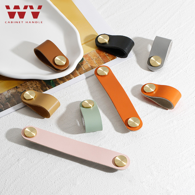 WV Cowhide Leather Cabinet Han - Furniture Rotating Hardware incelemesi ve fiyatı