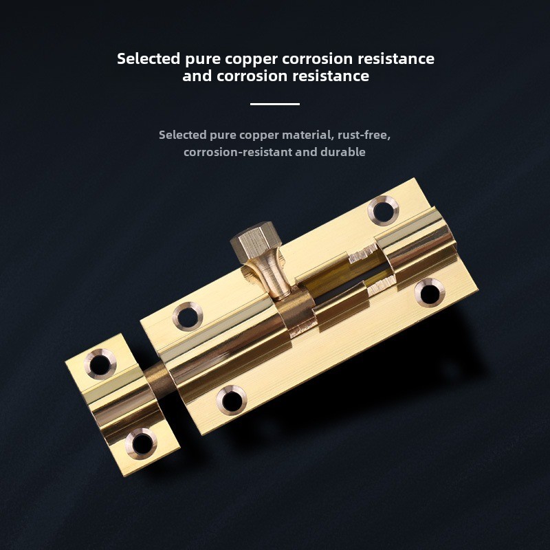1PCS  Brass Doors Slide Latch  - Barrel Bolt Slide incelemesi ve fiyatı