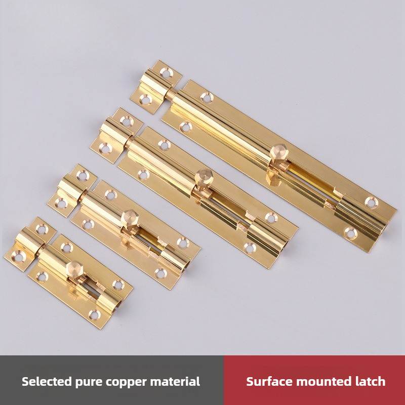 1PCS  Brass Doors Slide Latch  - Barrel Bolt Slide incelemesi ve fiyatı