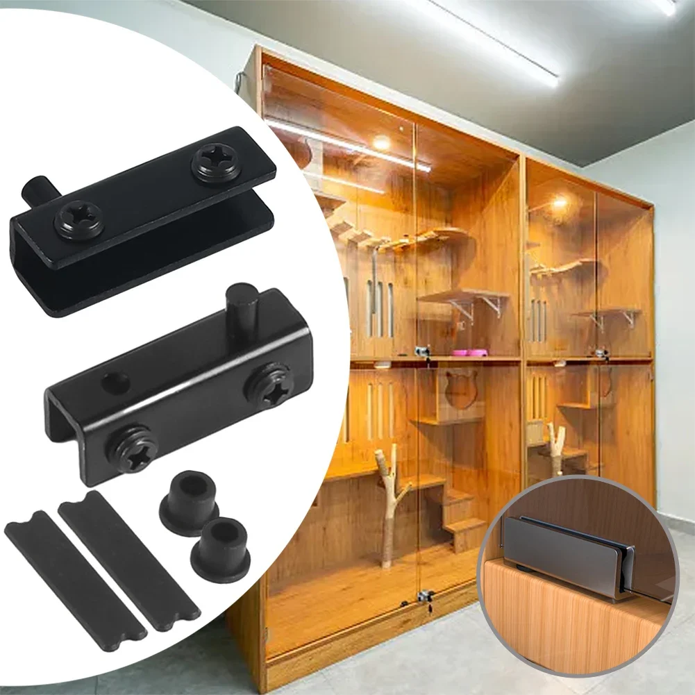 2Pcs Glass Pivot Hinge Rotatio - Furniture Rotating Hardware incelemesi ve fiyatı