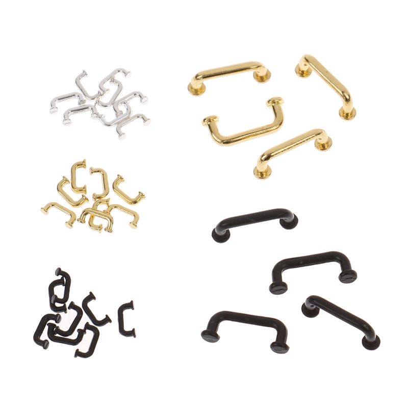1:12 Miniature 4/8pcs Door Cab - Furniture Hardware Locks incelemesi ve fiyatı