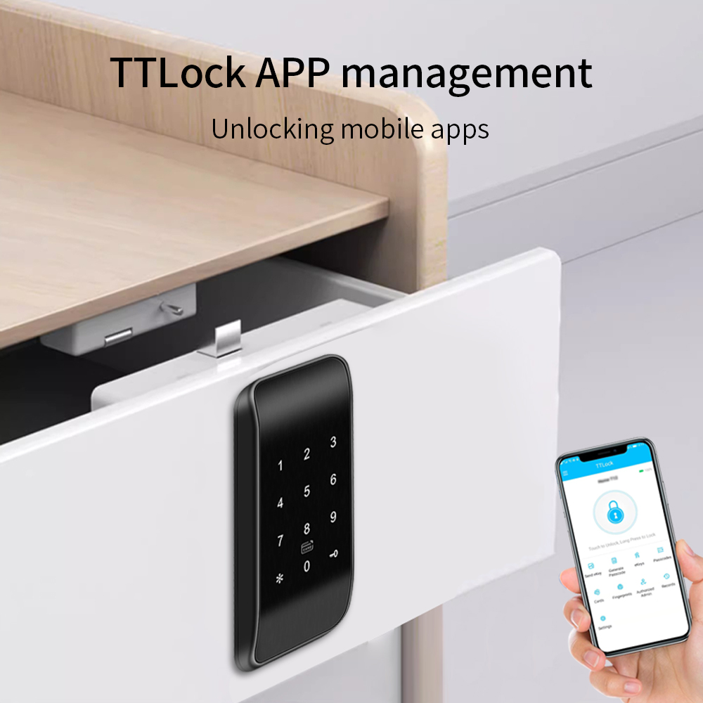 TTLOCK 13.56Mhz Fingerprint Dr - Furniture Hardware Locks incelemesi ve fiyatı