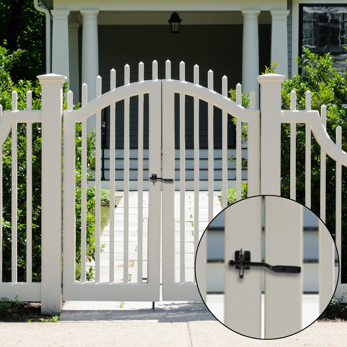 Self-Locking Gate Latch Carbon - Barrel Bolt Slide incelemesi ve fiyatı