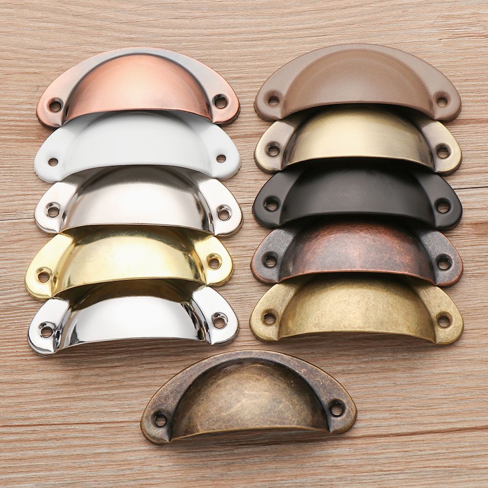 2PCS Antique Brass Shell Pull  - Furniture And Kitchen Hardware Fitting incelemesi ve fiyatı