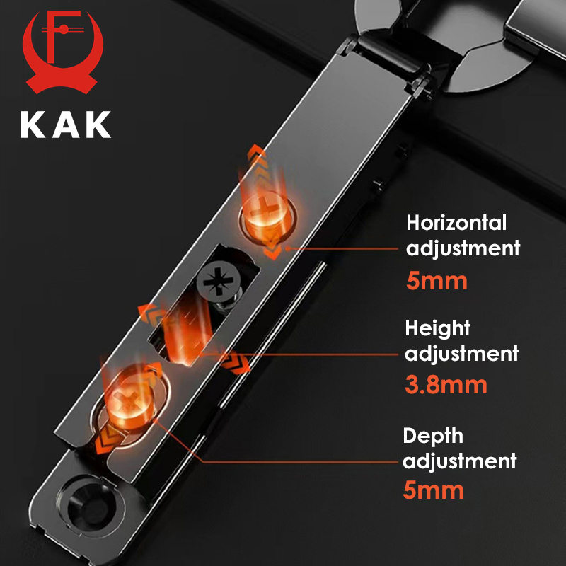 KAK 2PCS Kitchen Cabinet Hinge - Furniture And Kitchen Hardware Fitting incelemesi ve fiyatı