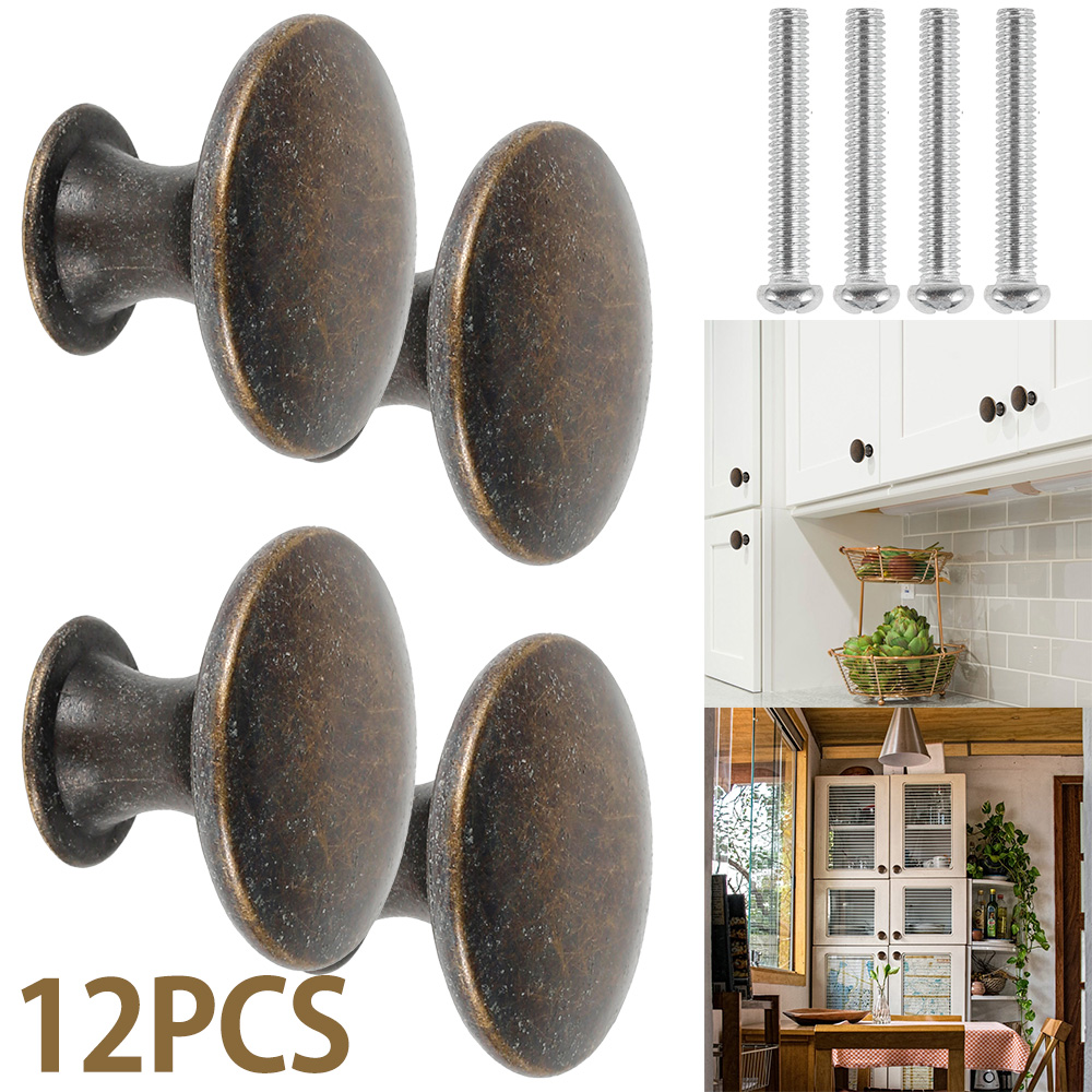 12PCS Retro Pull Handles Bronz - Furniture And Kitchen Hardware Fitting incelemesi ve fiyatı