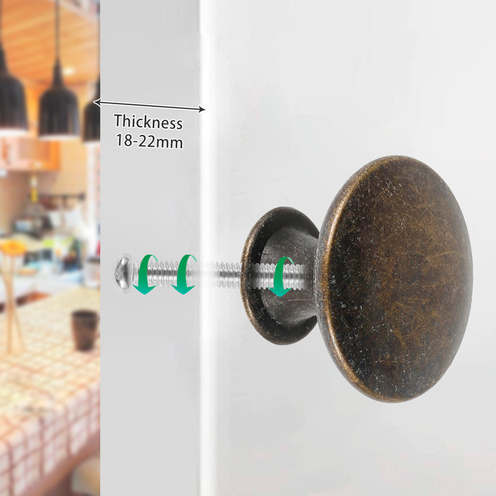 12PCS Retro Pull Handles Bronz - Furniture And Kitchen Hardware Fitting incelemesi ve fiyatı