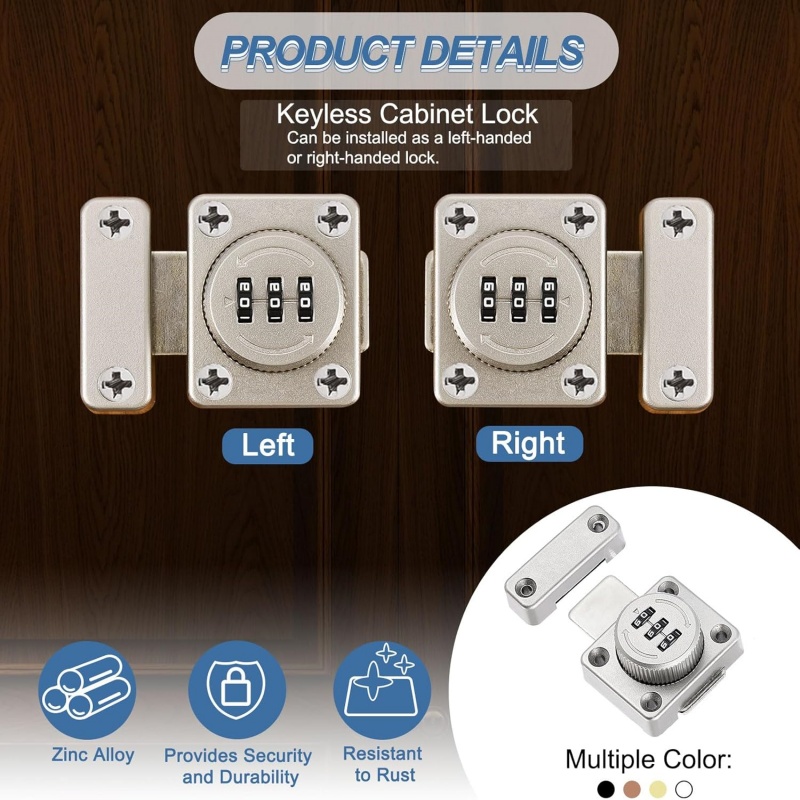 Home Security 3digit Combinati - Barrel Bolt Slide incelemesi ve fiyatı